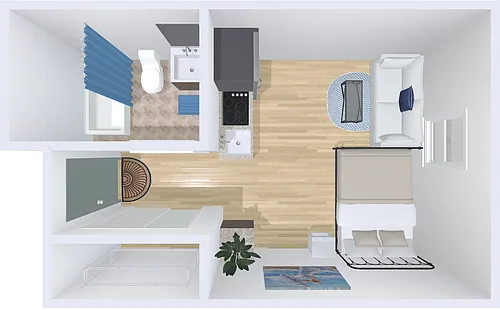 Floor plan studio 30