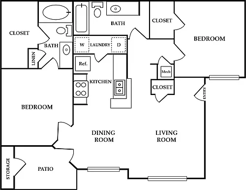 Floor plan C1