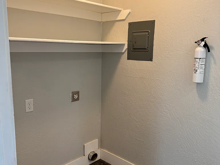 laundry hook-up area