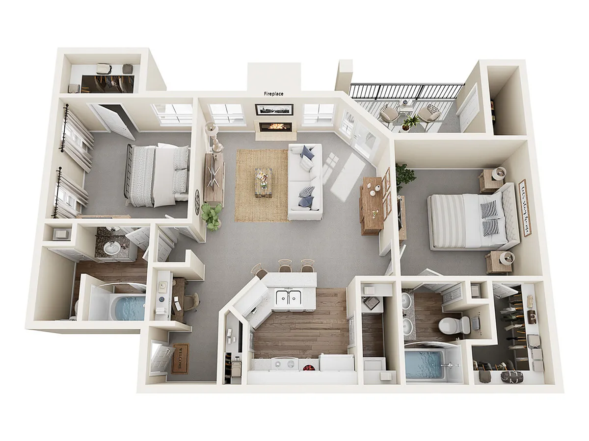 Floor plan Picasso