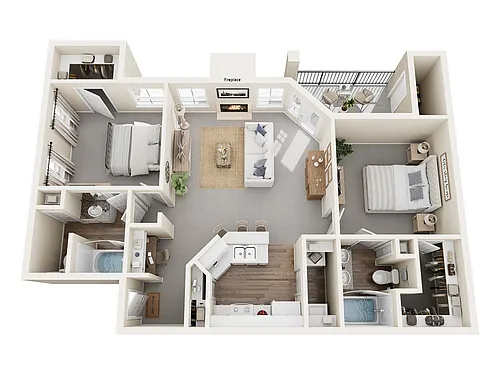 Floor plan Picasso