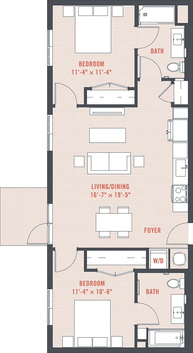 Floor plan B2A