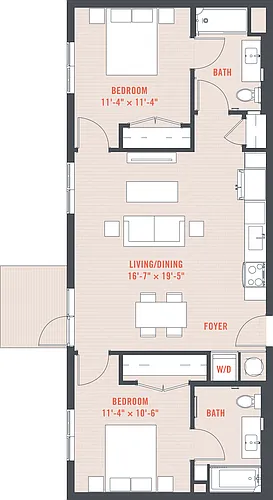 Floor plan B2A