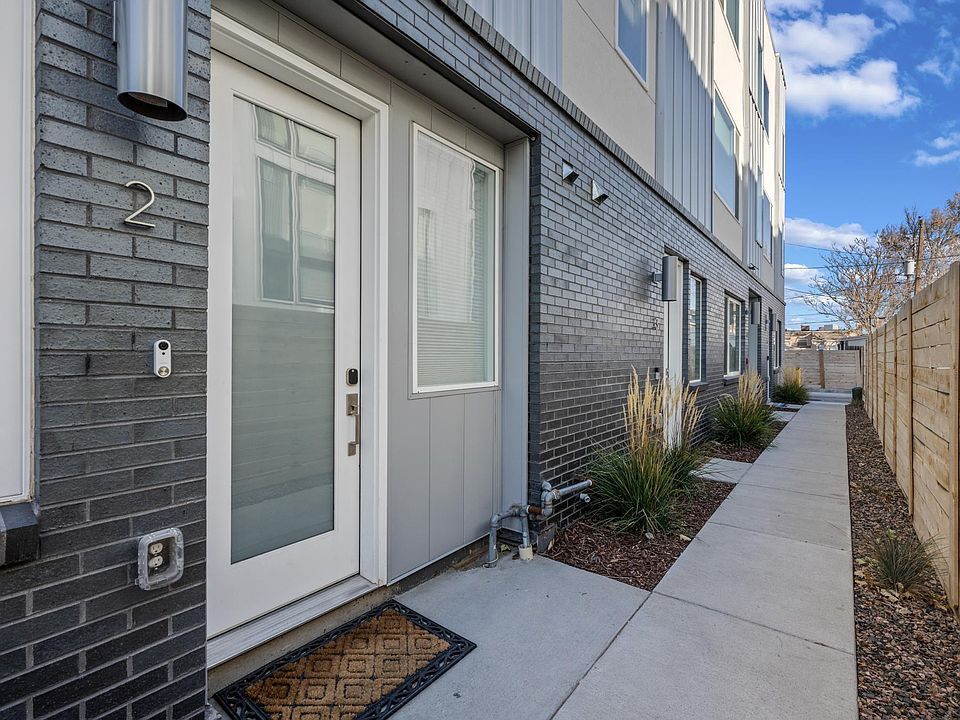Front Door with Smart Lock and Video Doorbell