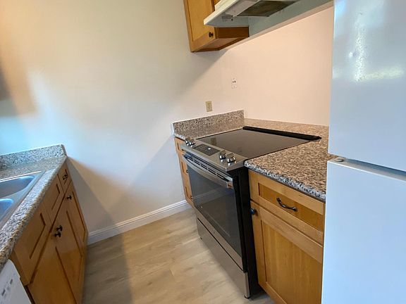 modern kitchen with stone countertops