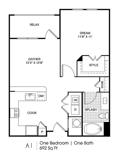 Floor plan A1