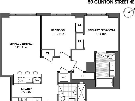 2nd image of 50 Clinton St #4E