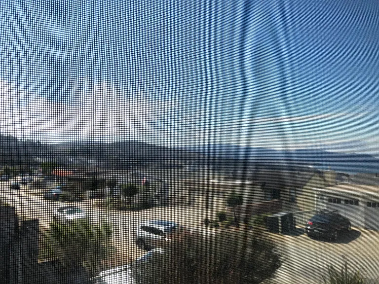 View from kitchen window