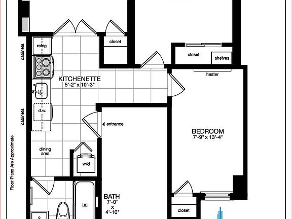 2nd image of 615 E 6th St #4BB