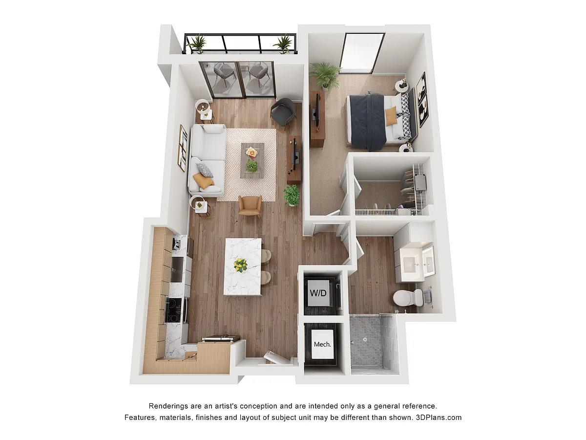 Floor plan D1-1