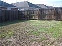 Large Fenced Back Yard