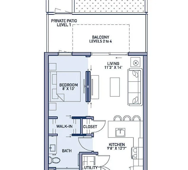 Tribute Apartments at R1VER — Photo 31
