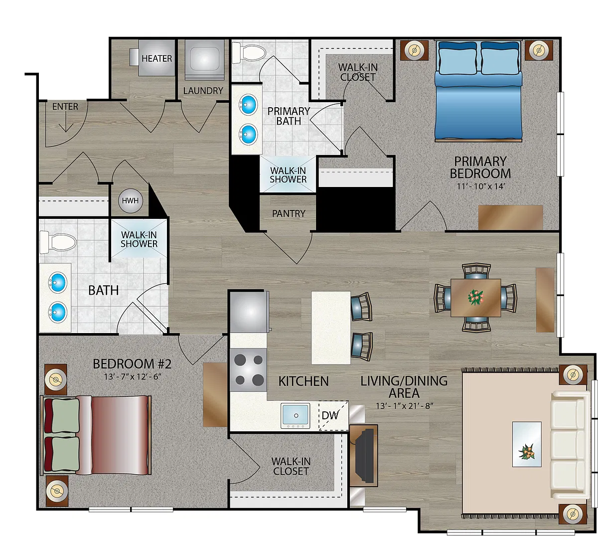 Floor plan Stillwell