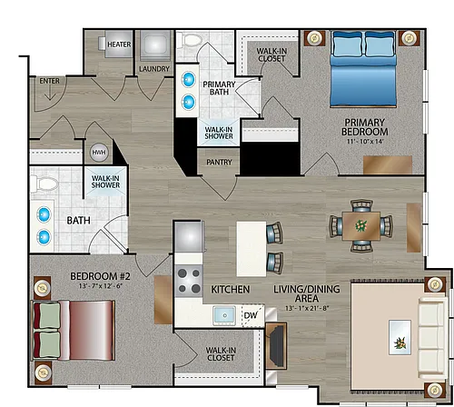 Floor plan Stillwell