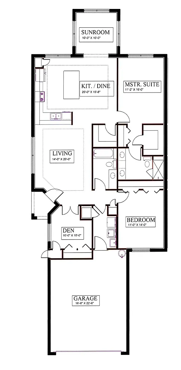 Floor plan Harbor