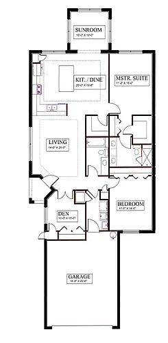 Floor plan Harbor