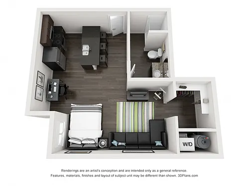 Floor plan Studio