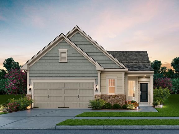 Passport Exterior Rendering - Elevation 4 at Carter s Mill in Haymarket, VA.