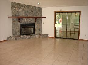 Living Area w/ Fire Place