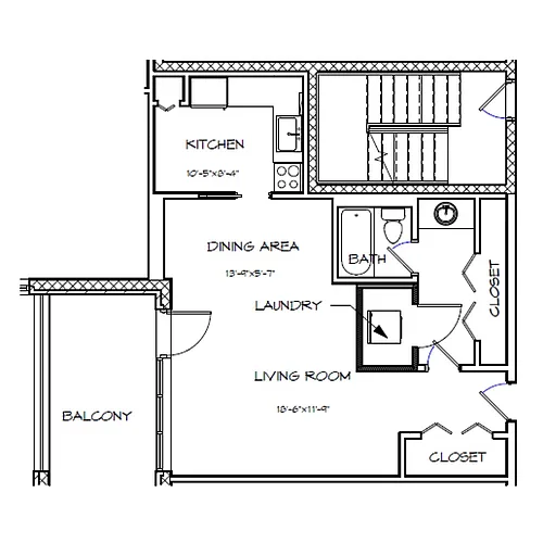 Floor plan S2 WF 50