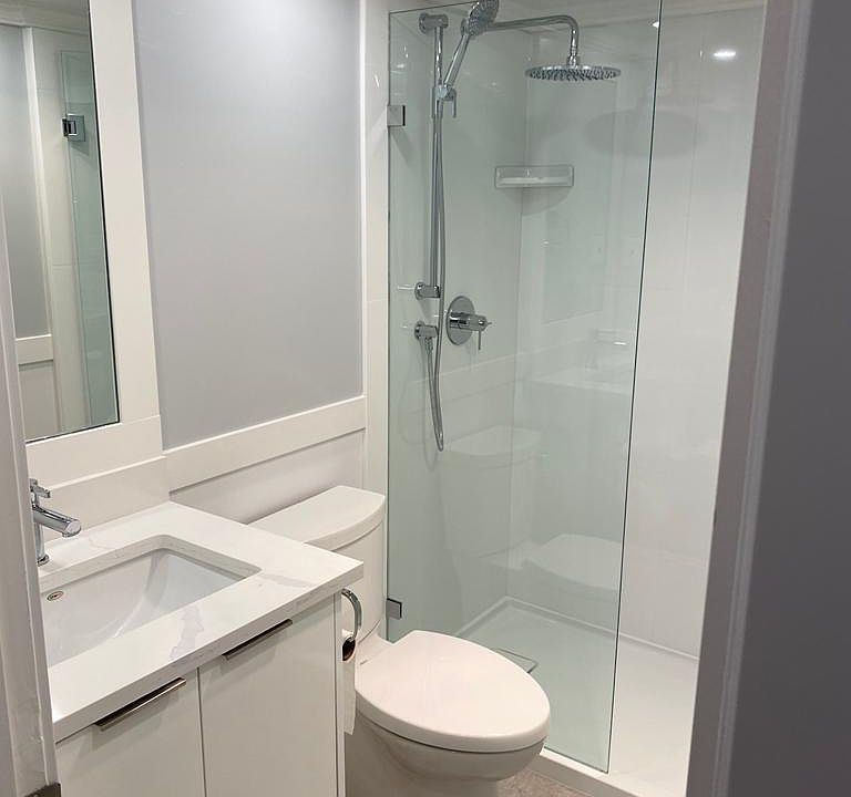 Bathroom with Rain Shower