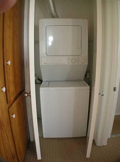 Laundry in hallway