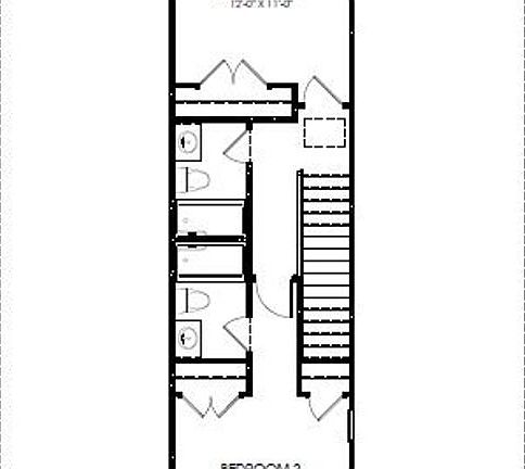 Bay Breeze II Second Floor Plan