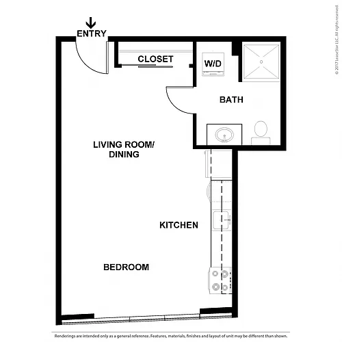 Floor plan Studio - A10