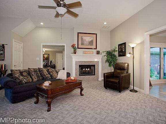Expansive living room
