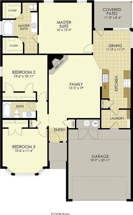 3 bed, 1636 sqft, $2,400 — Photo 2