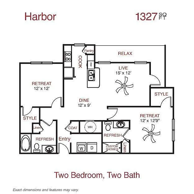 Floor plan Harbor
