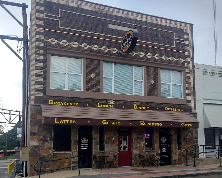 Located on the southwest corner of the Square in Magnolia, Arkansas