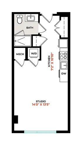 Floor plan S2A