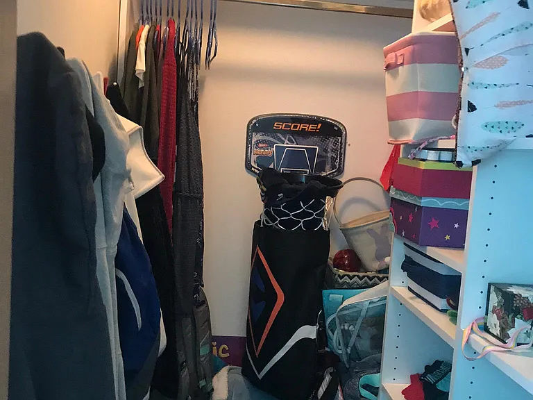 Bedroom 2 walk-in closet
