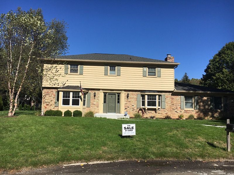 Front elevation of house