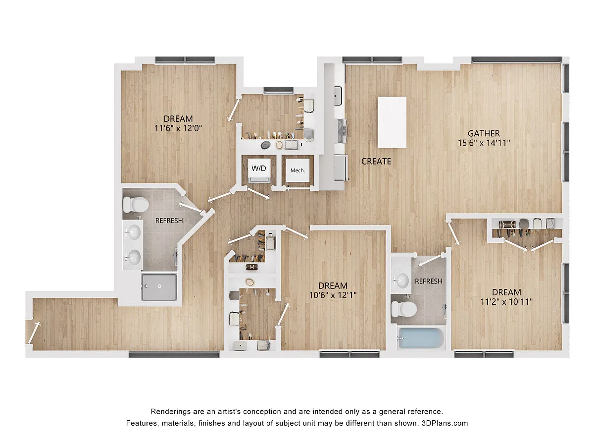 Floor plan G1