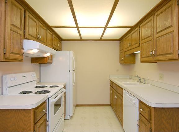 Kitchen with new appliances