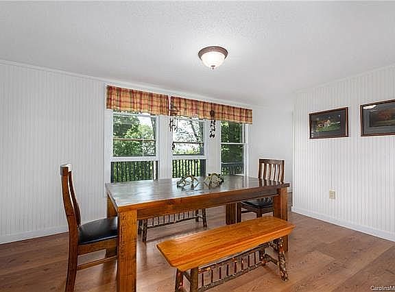 Dinning room with views