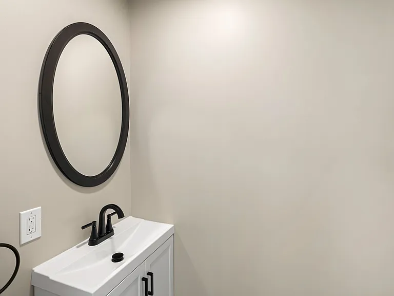 updated hall bath