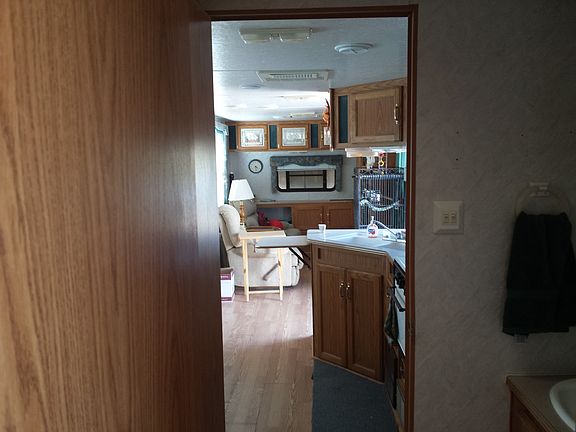 RV Trailer hallway
