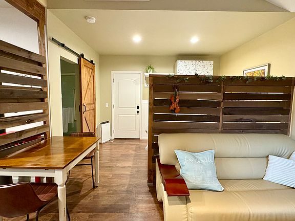 Living area looking toward back.