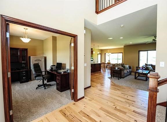 Front Entry into home, office off to the left