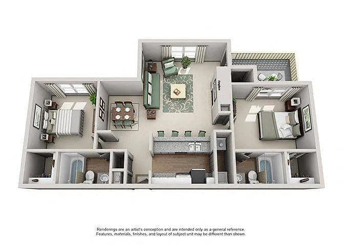 Floor plan 2B Renovation 2