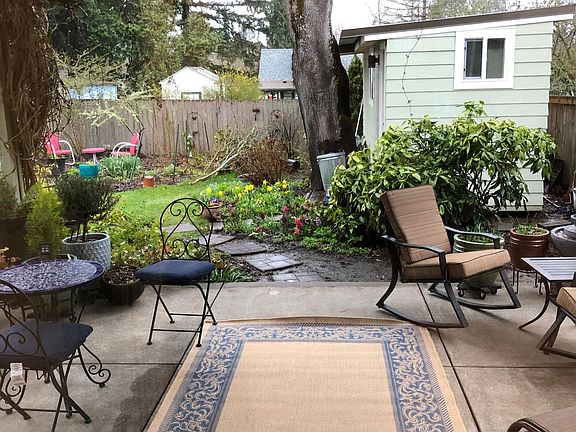 Your patio with inlaid pine ceiling and recessed lighting