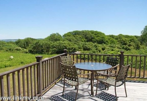View to Menemsha from back deck