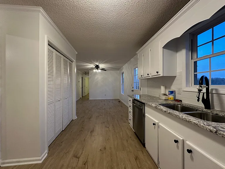 kitchen from the fridge POV