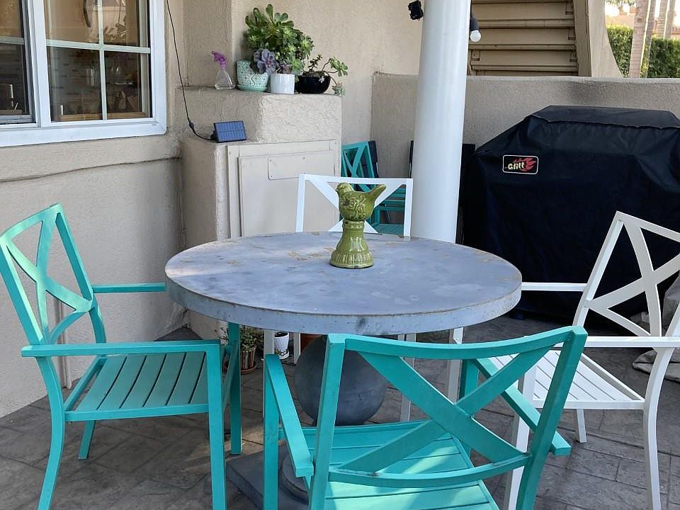 Patio (patio furniture & gas firepit not shown)
