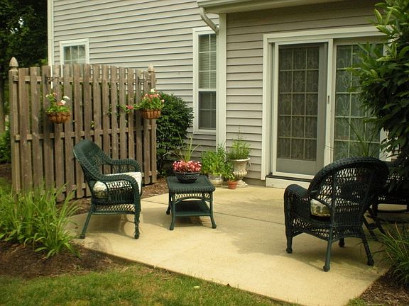 Private Rear Patio 
