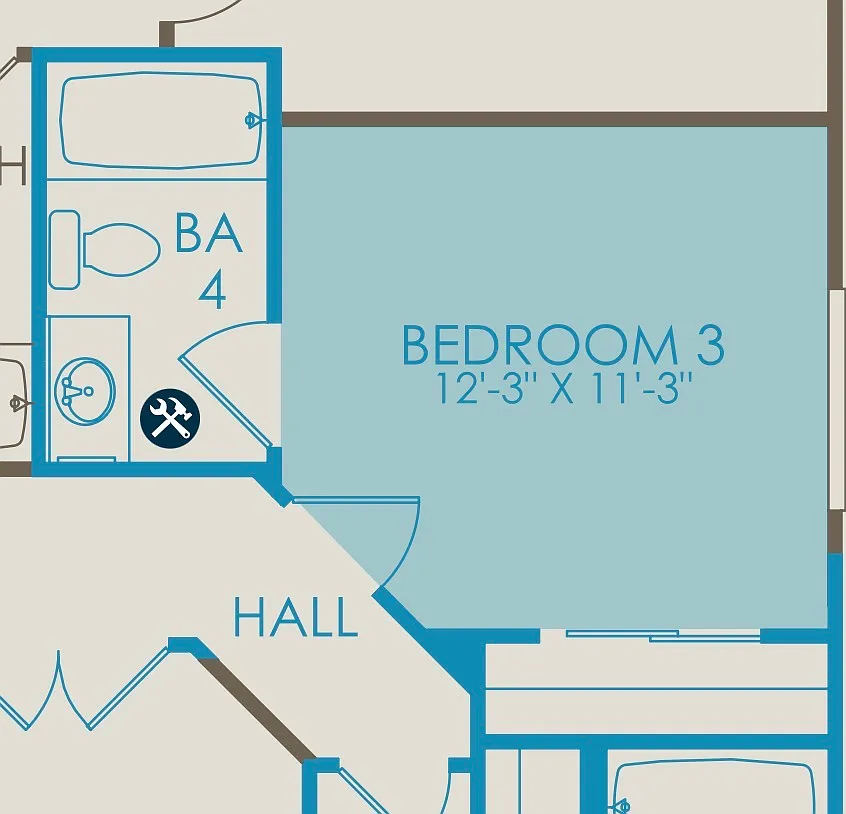 1 bed, 130 sqft, $900 — Photo 1