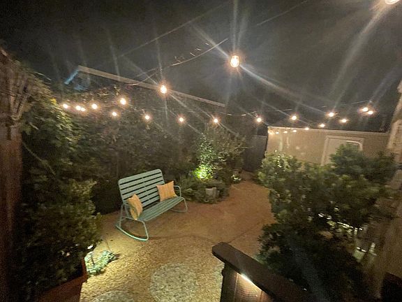 Backyard zen garden
